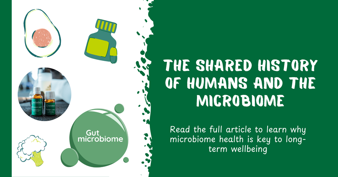 The Shared History of Humans and the Microbiome